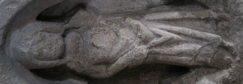 Halstead - St Andrew with Holy Trinity John Bourchier and Helen de Colchester 1329 weeper